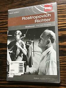 【中古】Rostropovich%カンマ% Richter : Beethoven Cello Sonatas Nos. 1-5 (EMI Classic Archive) [DVD] [Import]