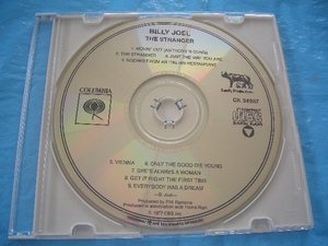 ★BILLY JOEL / THE STRANGER 　1977年CBS Inc,　CK34987