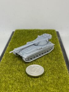 1/144レジンキット　未塗装 WWⅡ イギリス軍　Fv215b 重戦車　ワールドタンクミュージアム【同梱可能】0802