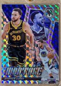 2023-24 Panini Mosaic Stephen Curry montage silver prizm ステフィン・カリー