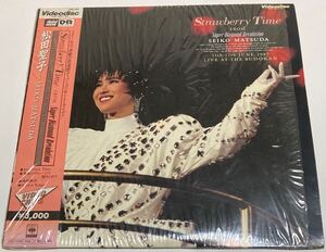 【LD/レーザーディスク/帯付】松田聖子 / Strawberry Time / 日本武道館 ライブ コンサート 1987.6.11-12 / 20cm LD