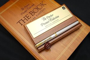 (ペン先18K) PARKER パーカー 万年筆 THE BOOK プレミアコレクション 計1点 ※筆記未確認 ◆おたからや【Y-B34543】同梱-2