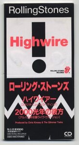 The Rolling Stones【CDシングル　国内盤　3インチ】Highwire c/w 2000 Light Years From Home (Live Version)