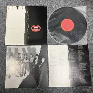 Toto「Isolation」LP（12インチ）/CBS/Sony(28AP 2929)/洋楽ロック