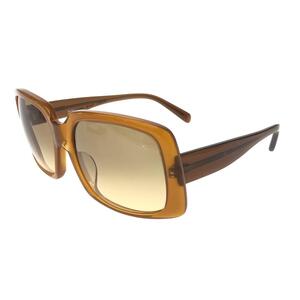 良好◆MARY QUANT マリークワント サングラス◆ クリアブラウン スクエア型 レディース メガネ 眼鏡 サングラス sunglasses 服飾小物