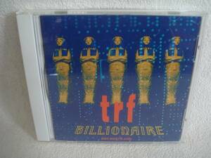 ※送料無料！即決！帯付！盤面良好！trf BILLIONAIRE