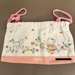 familiar ファミリア 巾着 ピンク ランチ巾着 お弁当袋 美品