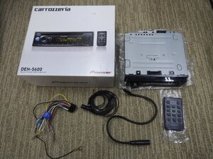 パイオニア カロッツェリア　CD/Bluetooth/USB/チューナー・DSPメインユニット　DEH-5600　動作確認済（6517）