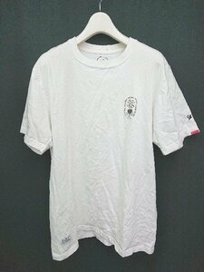 ◇ WTAPS ダブルタップス バックプリント コットン100% 半袖 Ｔシャツ サイズ2 ホワイト メンズ P