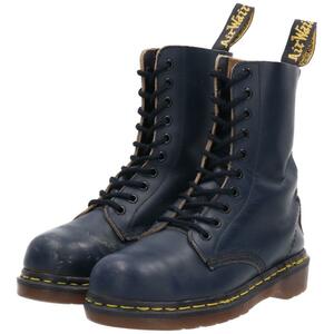 古着 ドクターマーチン Dr.Martens 10ホールブーツ 英国製 UK4 レディース22.5cm /saa008731 【SS2406】