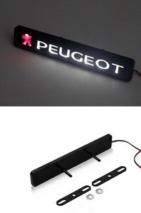 プジョー ＬＥＤ エンブレム　フロントグリル