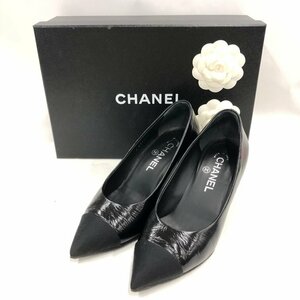 CHANEL シャネル ヒールパンプス 36C【CKAS9025】