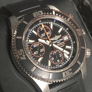 BREITLING A13341 スーパーオーシャン クロノグラフ 自動巻き