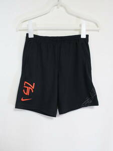 ナイキ NIKE ネイマール ハーフ パンツ ジュニアS 130-140cm サッカー フットサル ショーツ 短パン キッズ 子供黒 ブラック