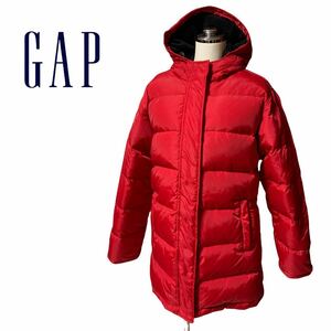 OLD GAP オールドギャップ ナイロン ハードシェル ダウンパーカージャケット S レディース 裏地あったか素材