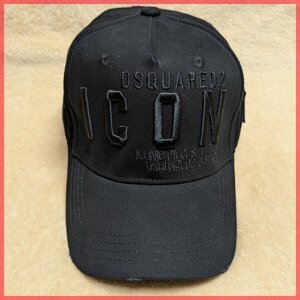 ＠DSQUARED2 ICON CAP Hat Black