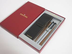 SHEAFFER シェーファー 万年筆 ボールペン ペンケース セット　yg5706