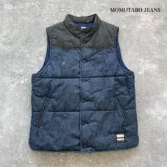 【MOMOTARO JEANS】 桃太郎ジーンズ コットンワークベスト (44)