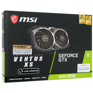 【新品訳あり(箱きず・やぶれ)】 MSI製グラボ GeForce GTX 1660 SUPER VENTUS XS OC PCIExp 6GB [管理:1000029041]