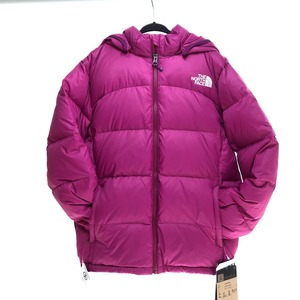 □□ THE NORTH FACE ザノースフェイス アコンカグアフーディ　150サイズ NDJ92259 フューシャピンク 目立った傷や汚れなし