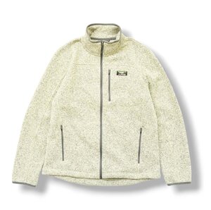 ★カタディンロゴ！ エルエルビーン L.L.BEAN フリース ジャケット M グレー系 裏起毛 ベター セーター フルジップ アウトドア ウェア★