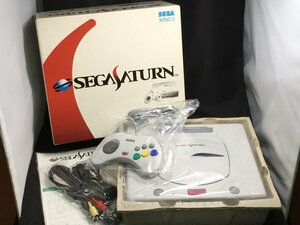 ☆未使用・動作品☆セガサターン 本体 HST-3220 SEGA ゲーム機 箱付き