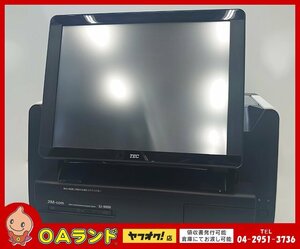 ◆中古品◆TEC（東芝テック）/ TEC事務コン / SJ-9000-S / 業務用 / 伝票印字 / タッチパネル操作 / 環境配慮仕様 / キーボード付