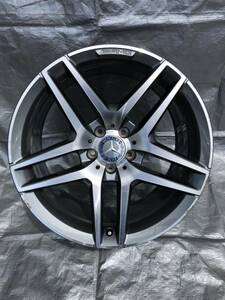 ベンツ純正　ホイール　AMG　Sクラス　W222　A2224010100　PCD 112　5H 5穴　19インチ　9.5J　+38 ET38　ハブ径 約66mm　③