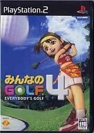 中古PS2ソフト みんなのGOLF4