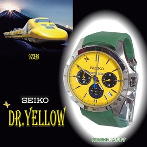 【交換ベルト付売切価格85,800円】新品 SEIKO 923形Dr.Yellow運行20周年記念ウォッチ 限定5000本○検索：ドクターイエロー クォーツ 腕時計