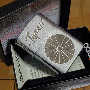 【新品未使用】Zippo ライター 菊紋章 君が代 愛国 ジャパン ジッポー 日本国