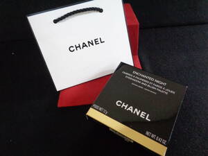 ＊100円～【新品未使用】クリスマス限定品 CHANEL シャネル エンチャンテッド ナイト アイシャドウ/チークカラー ショップ袋付＊T-28