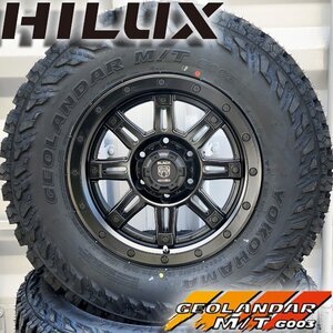 新品 ハイラックス サバーバン エスカレード 17インチタイヤホイールセット YOKOHAMA GEOLANDAR MT G003 265/65R17 265/70R17 285/70R17