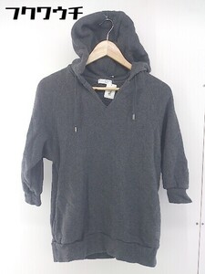 ◇ BEAUTY & YOUTH UNITED ARROWS 長袖 プルオーバー パーカー グレー レディース