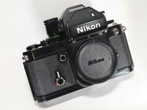 【極上美品・光学極上／動作確認済】 ニコン Nikon F2 フォトミックS(DP-2)ブラックボディー ニコンの誇る70年代の名機F2の逸品！#2738