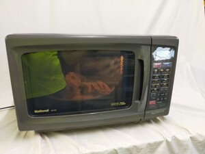 F01-20241024 電子レンジ オーブンレンジ ナショナル 型番NE-C55 一般中古品　 1999年製 50/60HZ共用　動作可能