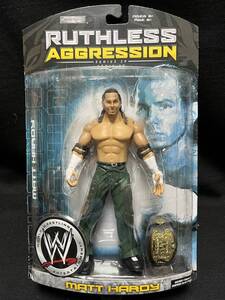 JAKKS：WWE RUTHLESS AGGRESSION SERIES 29 マット・ハーディ w/ベルト （未開封品）