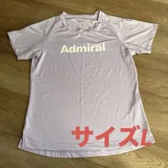 Admiral 薄紫 Tシャツ Lサイズ 女性用