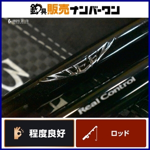 【程度良好品】ダイワ スティーズ リアルコントロール C73H-SV・ST DAIWA STEEZ Real Control 2ピース ベイト バスロッド テキサス ジグ 等