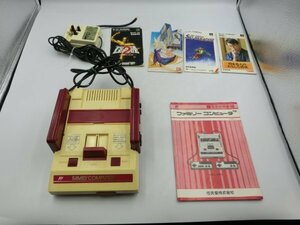 【ジャンク品】 任天堂ファミコン Nintendo ファミリーコンピューター 箱付き ACアダプターなし 通電・動作未確認 1FA2-T100-4MA590