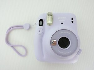 ○フジフイルム インスタントカメラ instax mini11 チェキ 本体 ライラックパープル 本体