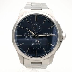 グッチ　 Gタイムレスクロノ　クォーツ　腕時計　YA126272　126.2　16730375　GUCCI　◆3109/宮竹店