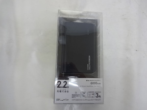 ◆新品・未開封◆ラスタバナナ◆モバイルバッテリー◆RLI060M2A01BK◆ブラック◆