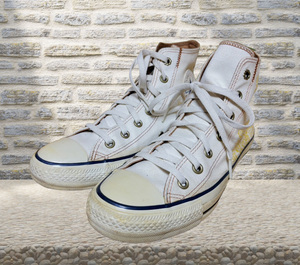 Converse ALL STAR Chuck Taylor　コンバース オールスター チャックテイラー　ホワイト　25.0cm【24L15-008】