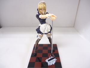 アルター 1/6 PVC製塗装済み完成品フィギュア Fate/hollow ataraxia セイバー メイドVer. ジャンク