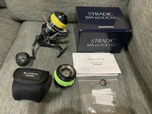 【美品】20ストラディックSW 6000XG 替スプールおまけ付き