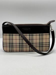 ★ BURBERRY / バーバリー ノバチェック柄 ショルダーバッグ ワンショルダーバッグ ブランド 中古品 1112KA