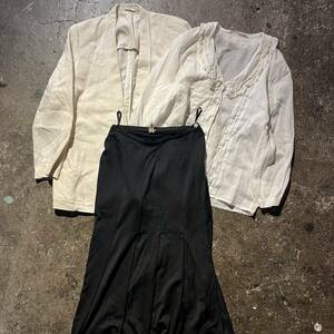 1円スタート★COMME des GARCONS 80s 90s ジャケット シャツ スカート まとめ売り ジャンク セット コムデギャルソン 1980s 1990s 