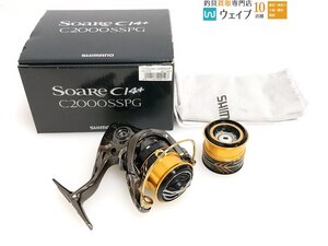 シマノ 17 ソアレ CI4+ C2000SSPG ハンドル無 替えスプール付