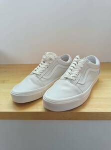 VANS old skool 44dx anaheim us10.5 28.5㎝ レザー バンズ オールドスクール オフホワイト アナハイム